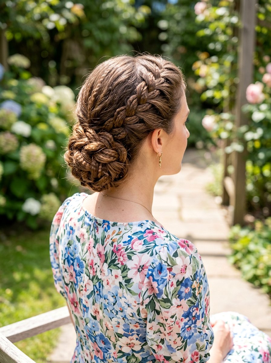 Braided Bun Waves - 20 overnight bun waves hairstyle - 20 overnight bun waves hairstyle