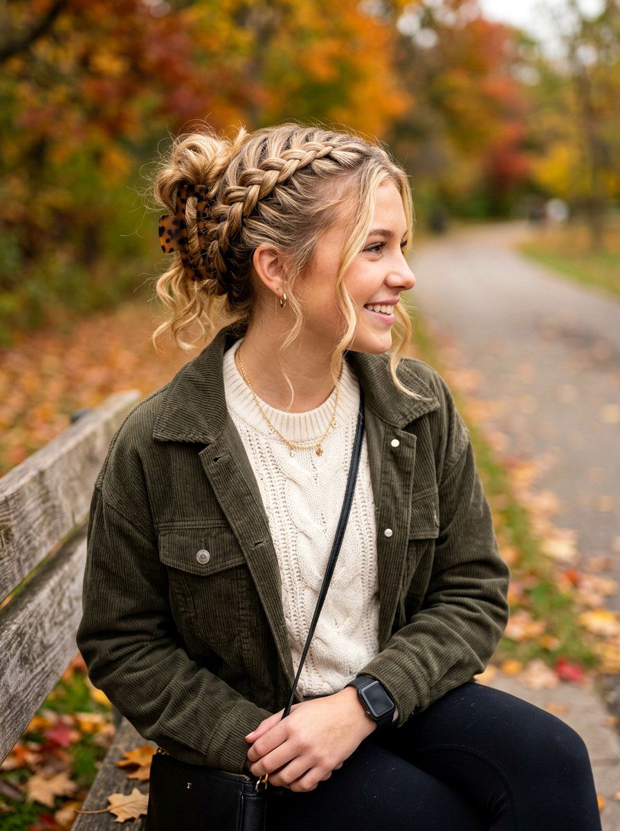 20 Quick Teen Girls School Hairstyle With Claw Clip Ideas