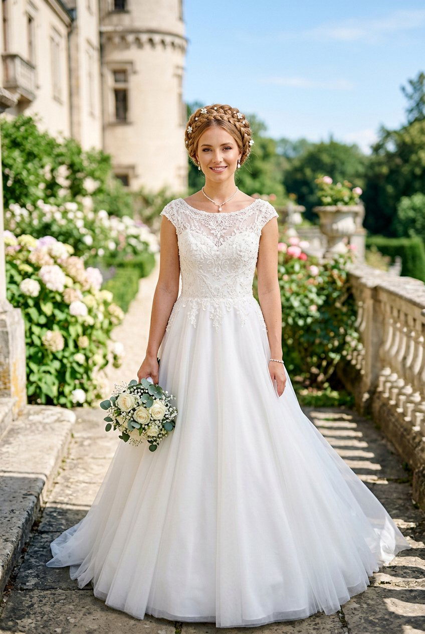 Braided Crown - 20 prom hairstyles for women over 18 - 20 prom hairstyles for women over 18