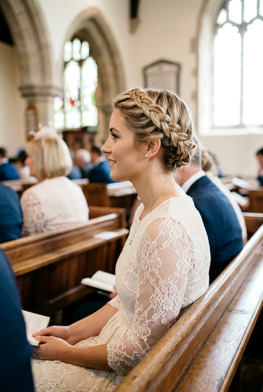 Braided Crown Hairstyle For Church - 20 church hairstyles for women - 20 church hairstyles for women