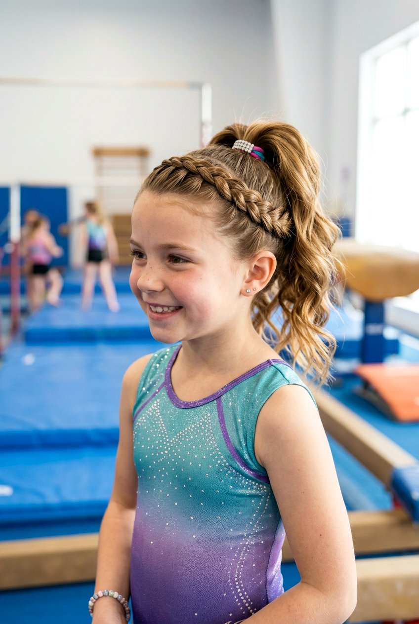 Braided Crown Ponytail - 20 little girls braided crown hairstyle - 20 little girls braided crown hairstyle