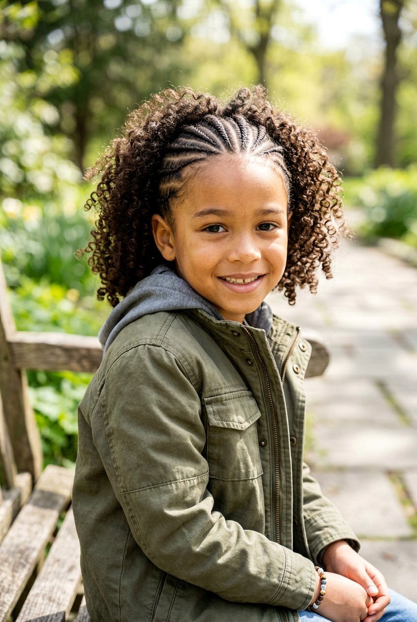 Braided Curly Hair Top - 20 biracial boys curly haircut - 20 biracial boys curly haircut