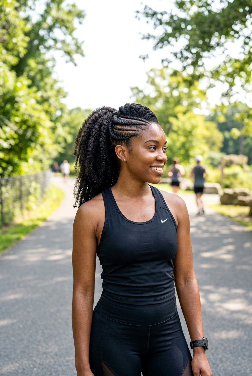 20 Striking Braided Faux Hawk For Natural Hair to Try Now