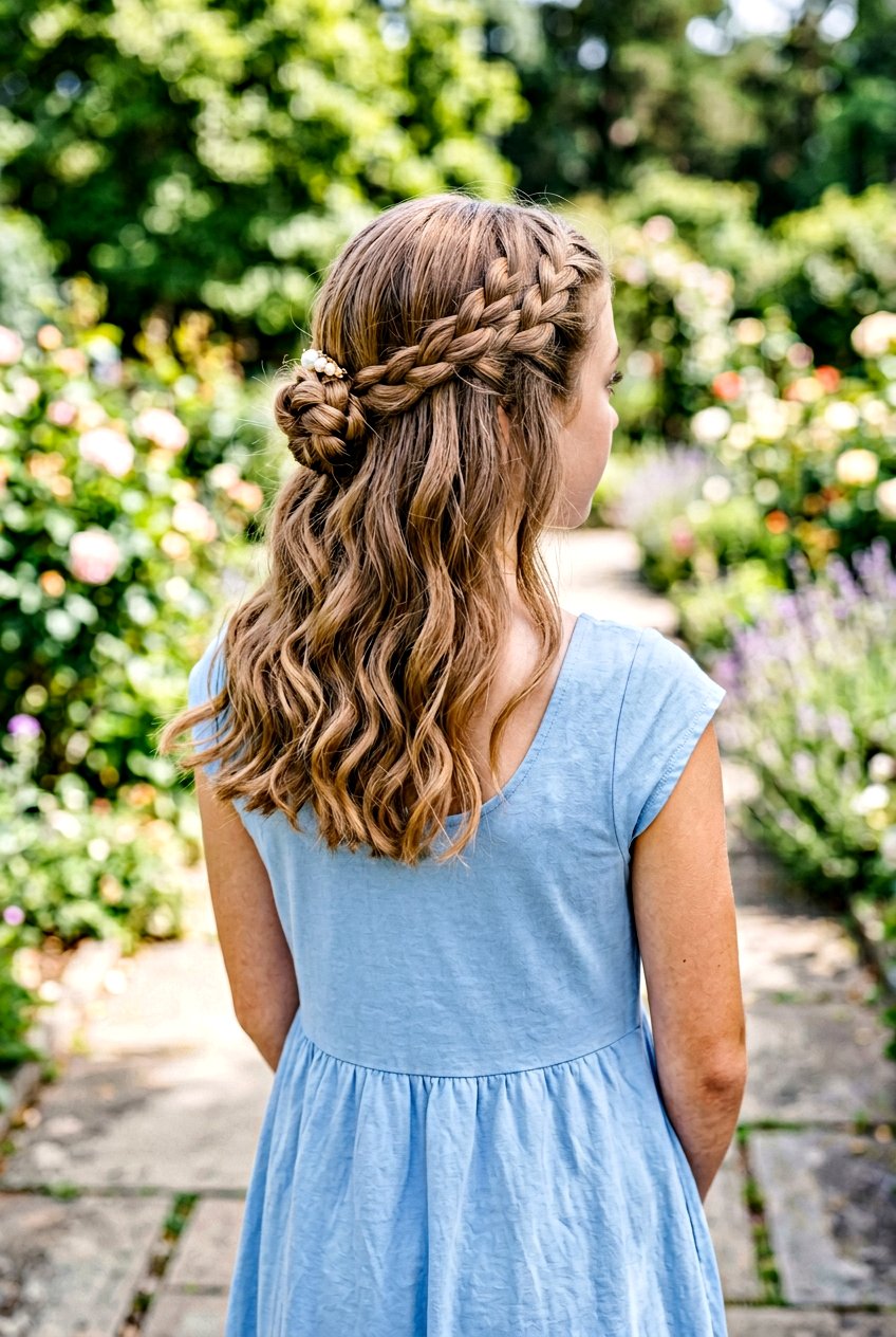 Braided Half Up For Medium Hair Teens - 20 formal dance hairstyles for teens - 20 formal dance hairstyles for teens