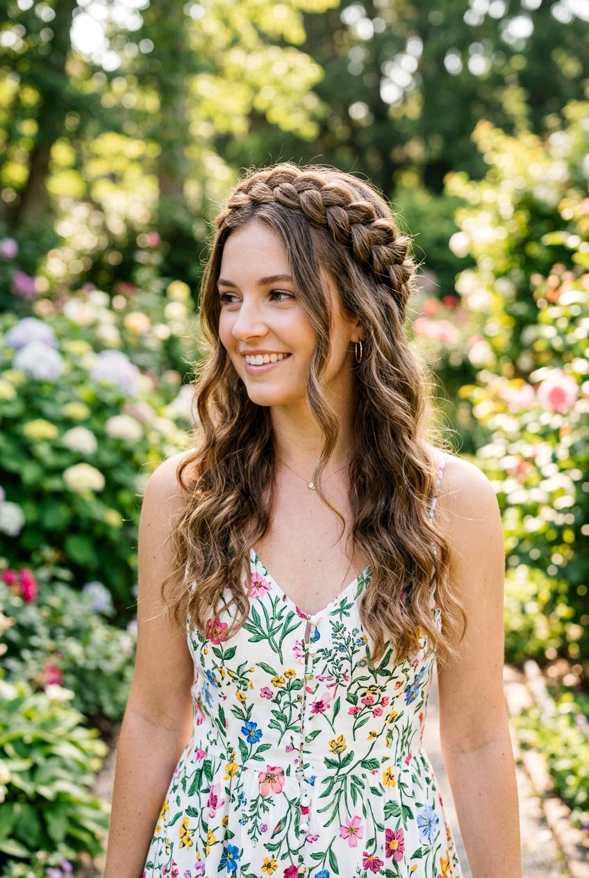 Braided Headband Hairstyle - 20 lazy day heatless hairstyle for women - 20 lazy day heatless hairstyle for women