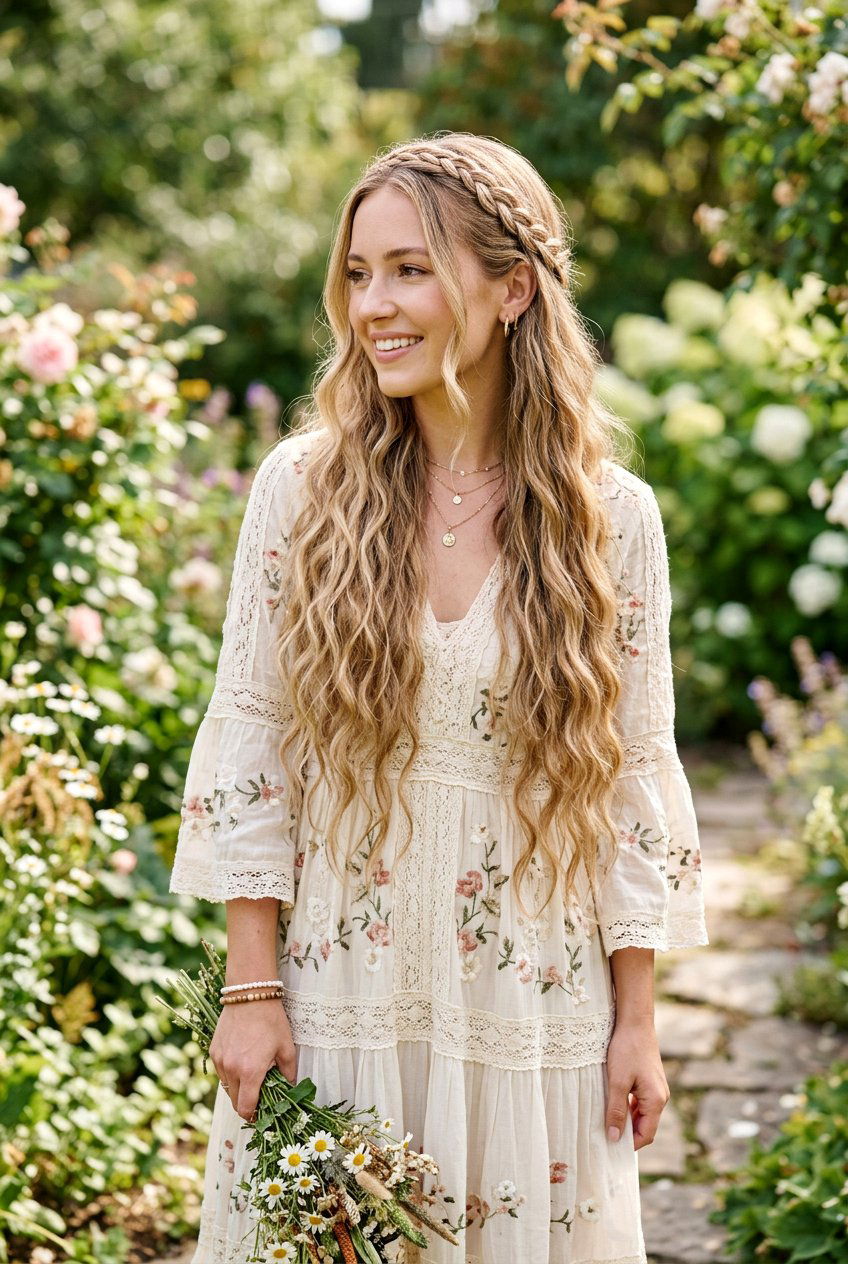 Braided Headband Hairstyle - 20 five minute hairstyles - 20 five minute hairstyles