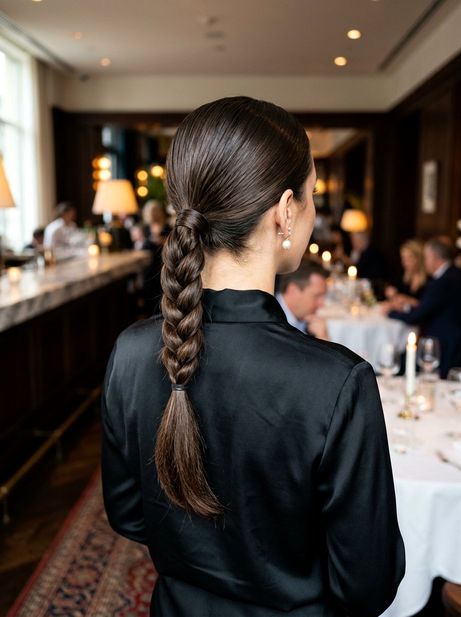 Braided Low Ponytail - 20 cute birthday hairstyle ideas - 20 cute birthday hairstyle ideas