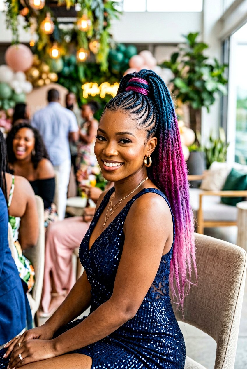 Braided Mohawk Ponytail With Extensions - 20 braided mohawk ponytail - 20 braided mohawk ponytail