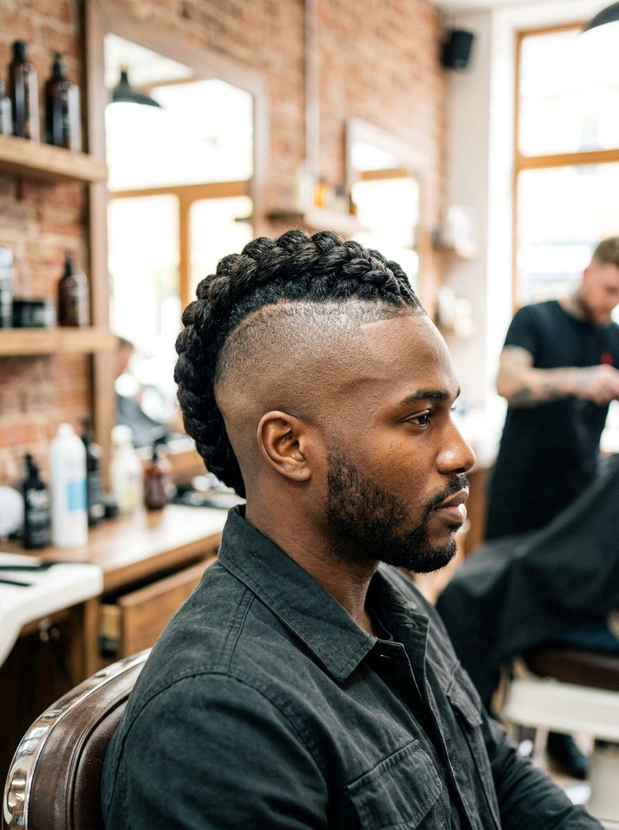 Braided Mohawk Undercut - 20 viking undercut braid men - 20 viking undercut braid men