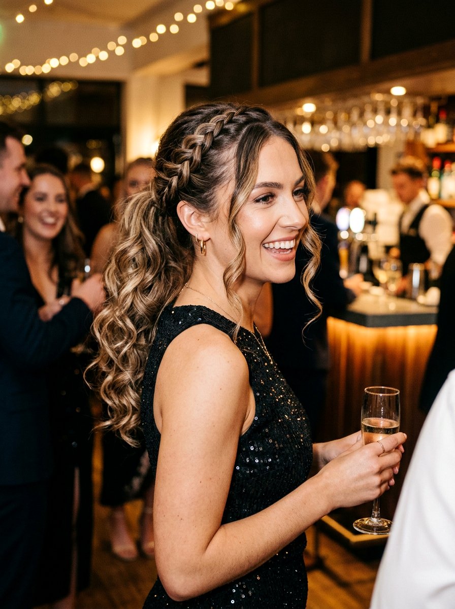 Braided Party Ponytail With Face Framing Pieces - 20 party ponytail with face framing pieces - 20 party ponytail with face framing pieces