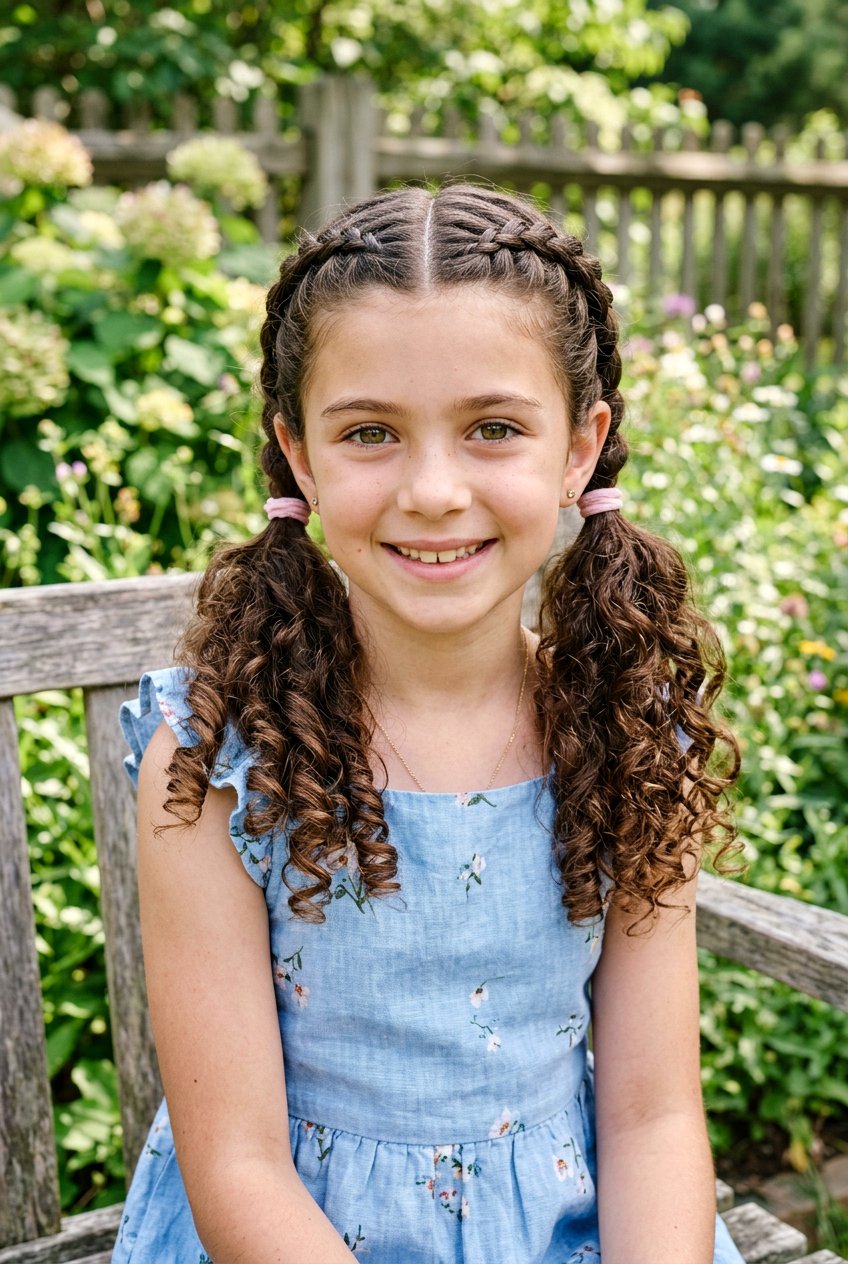 Braided Pigtails For Curly Hair - 20 braided pigtails for school - 20 braided pigtails for school
