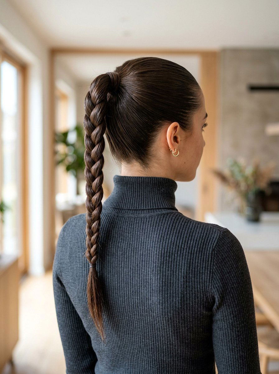 Braided Ponytail - 20 windy day braid hairstyle - 20 windy day braid hairstyle