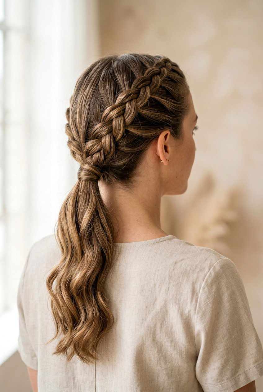 Braided Ponytail For Party - 20 party ponytail hairstyles - 20 party ponytail hairstyles