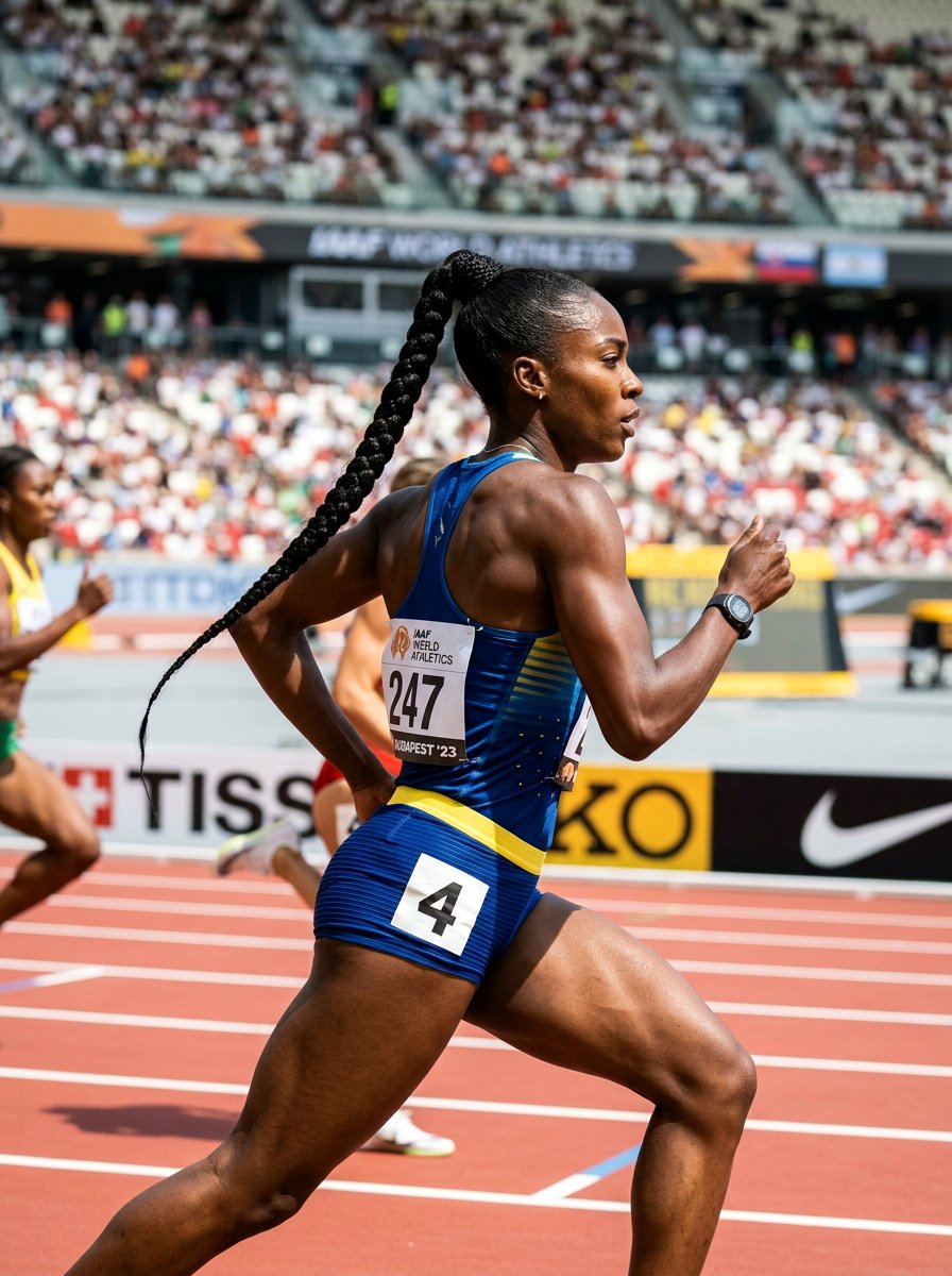 Braided Ponytail For Track Meet - 20 track meet hairstyles - 20 track meet hairstyles