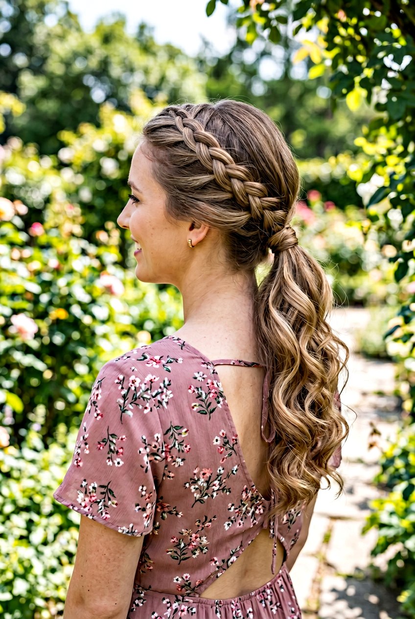 Braided Ponytail For Wedding - 20 elegant wedding guest ponytail - 20 elegant wedding guest ponytail