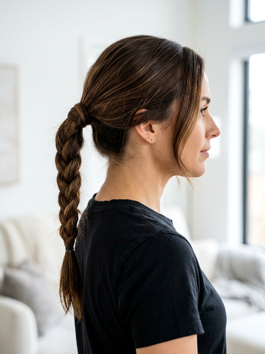 Braided Ponytail With Hair Wrap - 20 soccer hairstyle with braided ponytail - 20 soccer hairstyle with braided ponytail