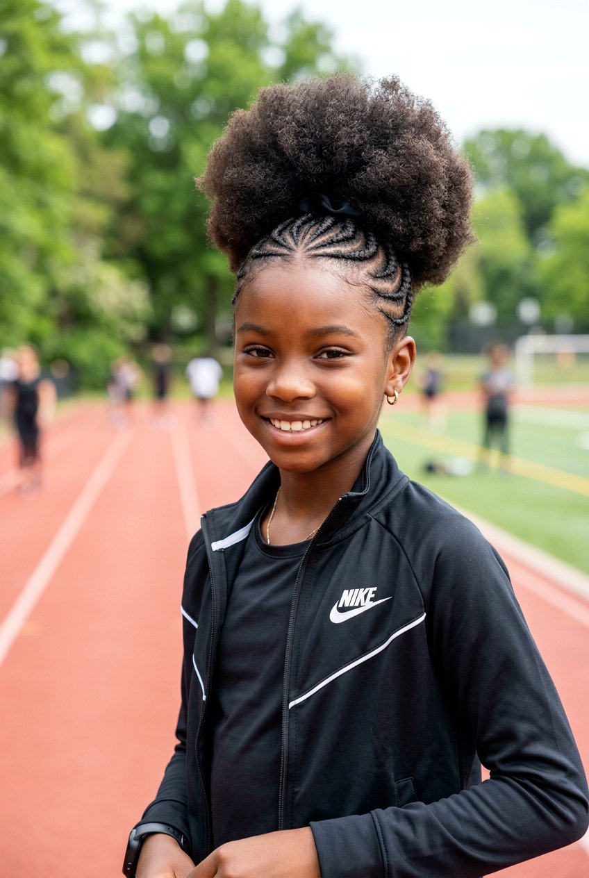 Braided Puff Bun For Black Girls - 20 braided buns for black girls - 20 braided buns for black girls