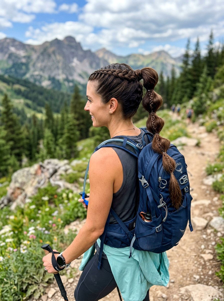 Braided Root Bubble Braid Ponytail - 20 vacation hairstyle with bubble braid ponytail - 20 vacation hairstyle with bubble braid ponytail