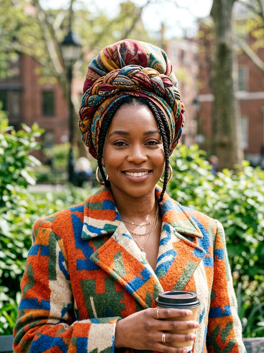 20 Beautiful Scarf Braid Hairstyle for Women Ideas to Try