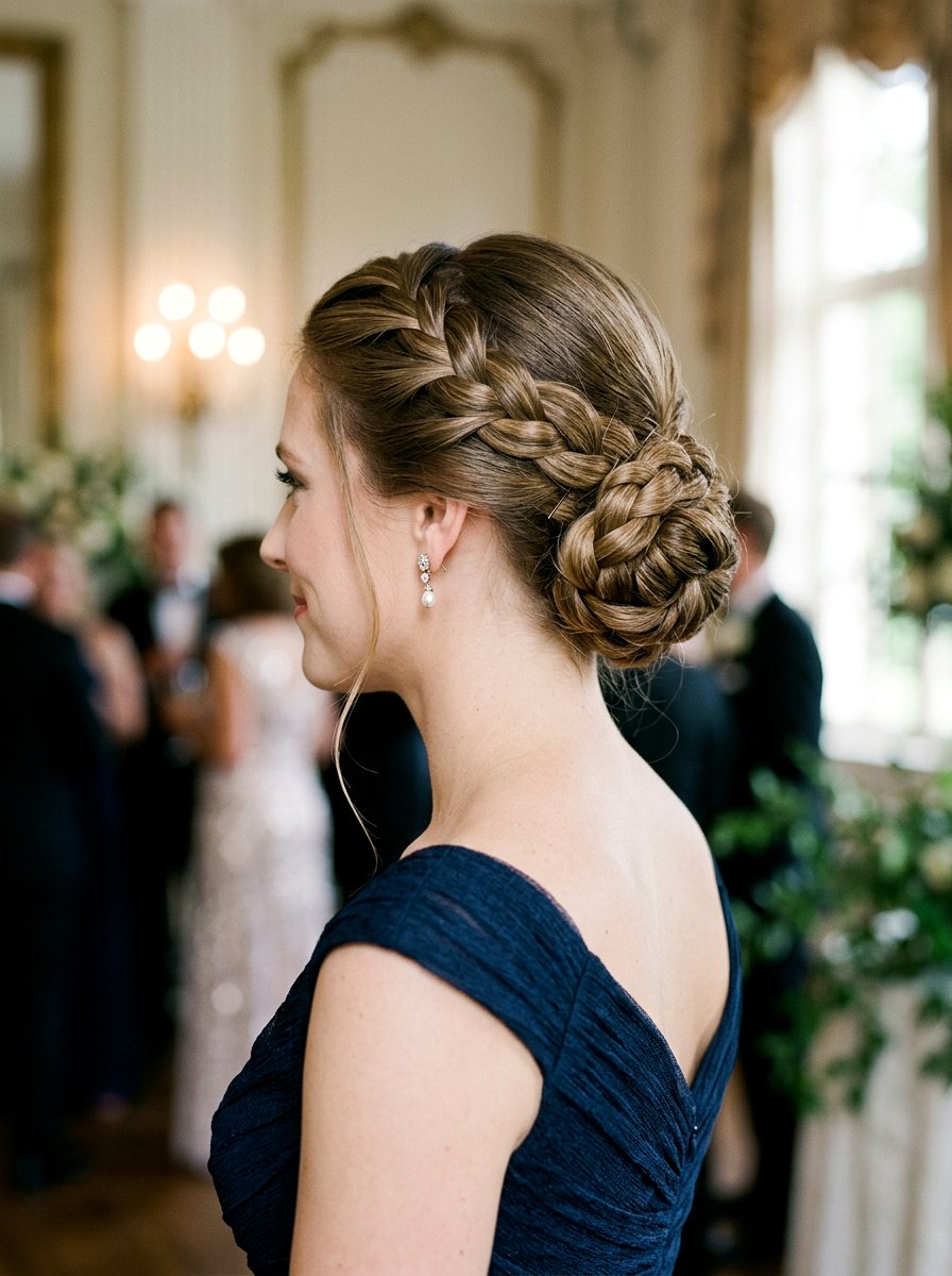 Braided Sculpted Bun - 20 sculpted bun hairstyle - 20 sculpted bun hairstyle