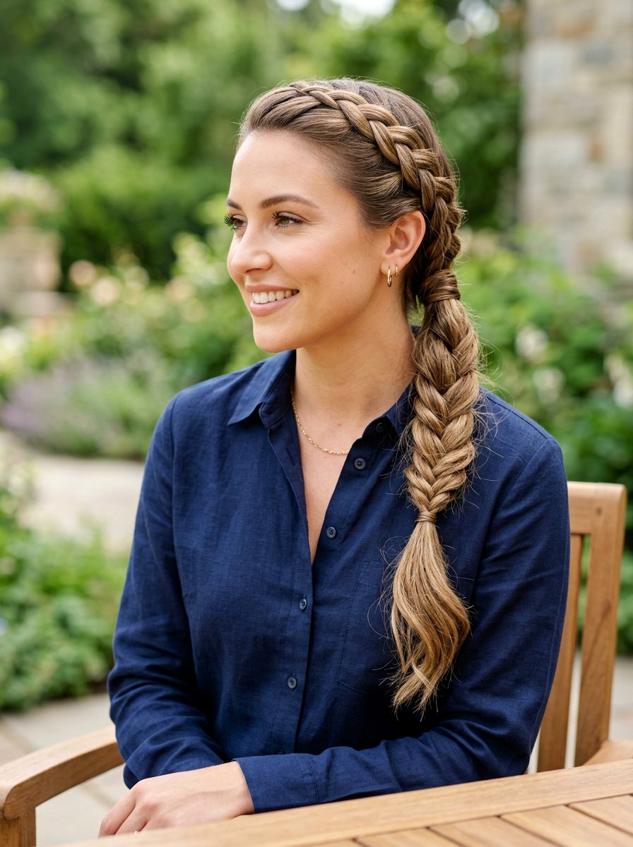 Braided Side Swept Ponytail - 20 interview hairstyle with side swept ponytail - 20 interview hairstyle with side swept ponytail