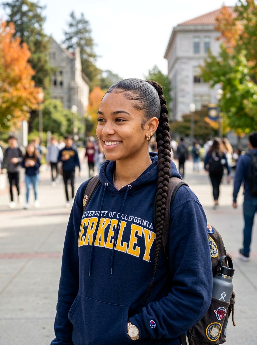 Braided Slick Ponytail For College - 20 college girls slick ponytail hairstyle - 20 college girls slick ponytail hairstyle