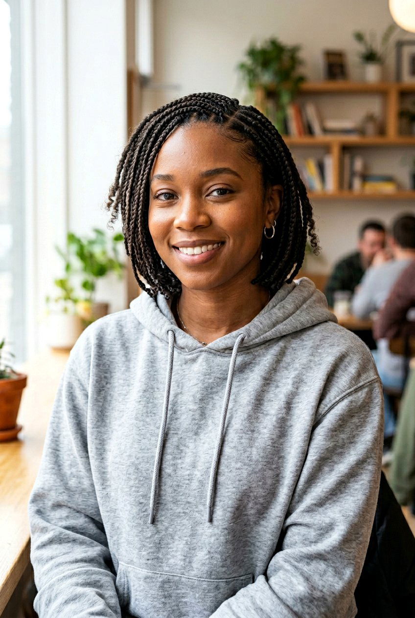 Braided Starter Loc Bob - 20 starter loc bob styles - 20 starter loc bob styles