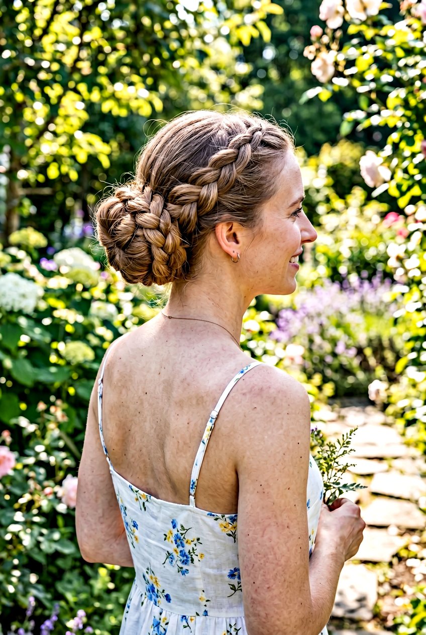 Braided Textured Bun For Fine Hair - 20 textured bun for fine hair - 20 textured bun for fine hair