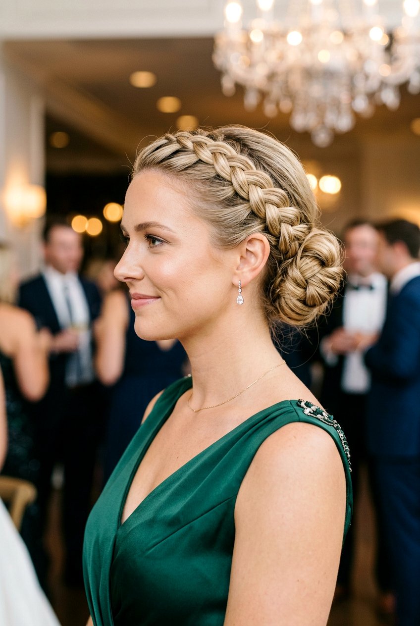 Braided Updo - 20 elegant mother of the bride updo - 20 elegant mother of the bride updo
