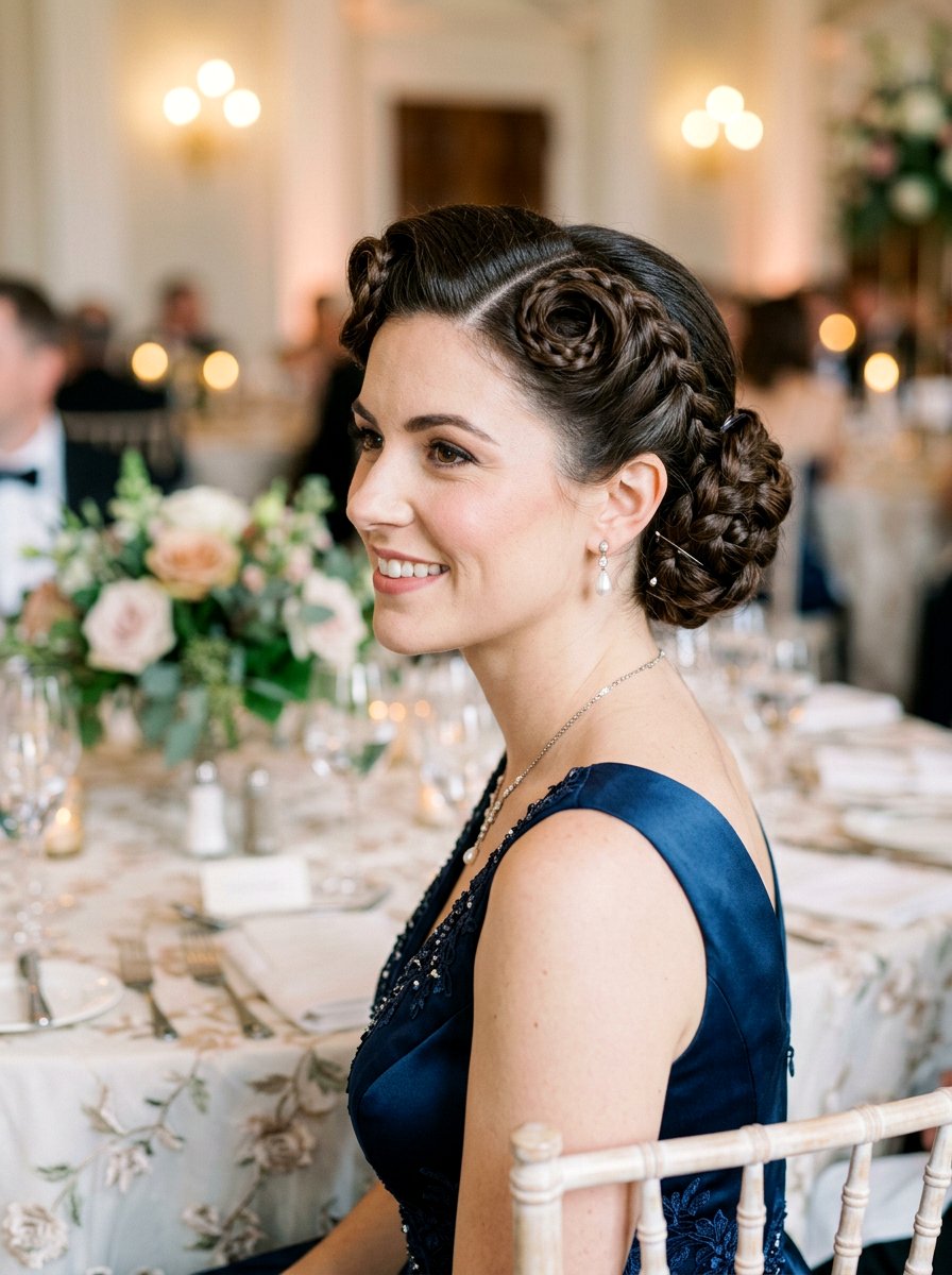 Braided Victory Rolls Updo - 20 vintage victory rolls hairstyle - 20 vintage victory rolls hairstyle