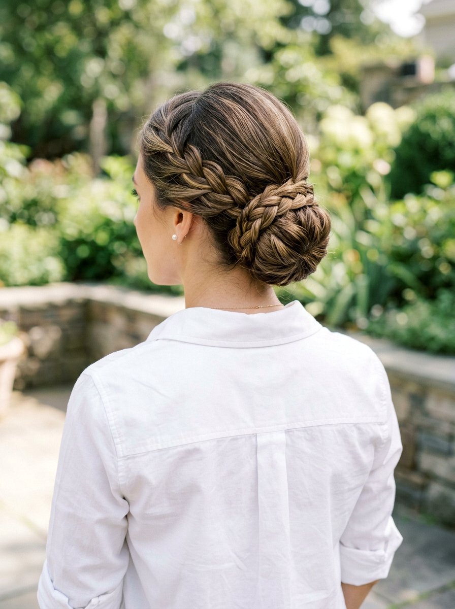 20 Professional Interview Hairstyle With Smooth Low Bun Ideas