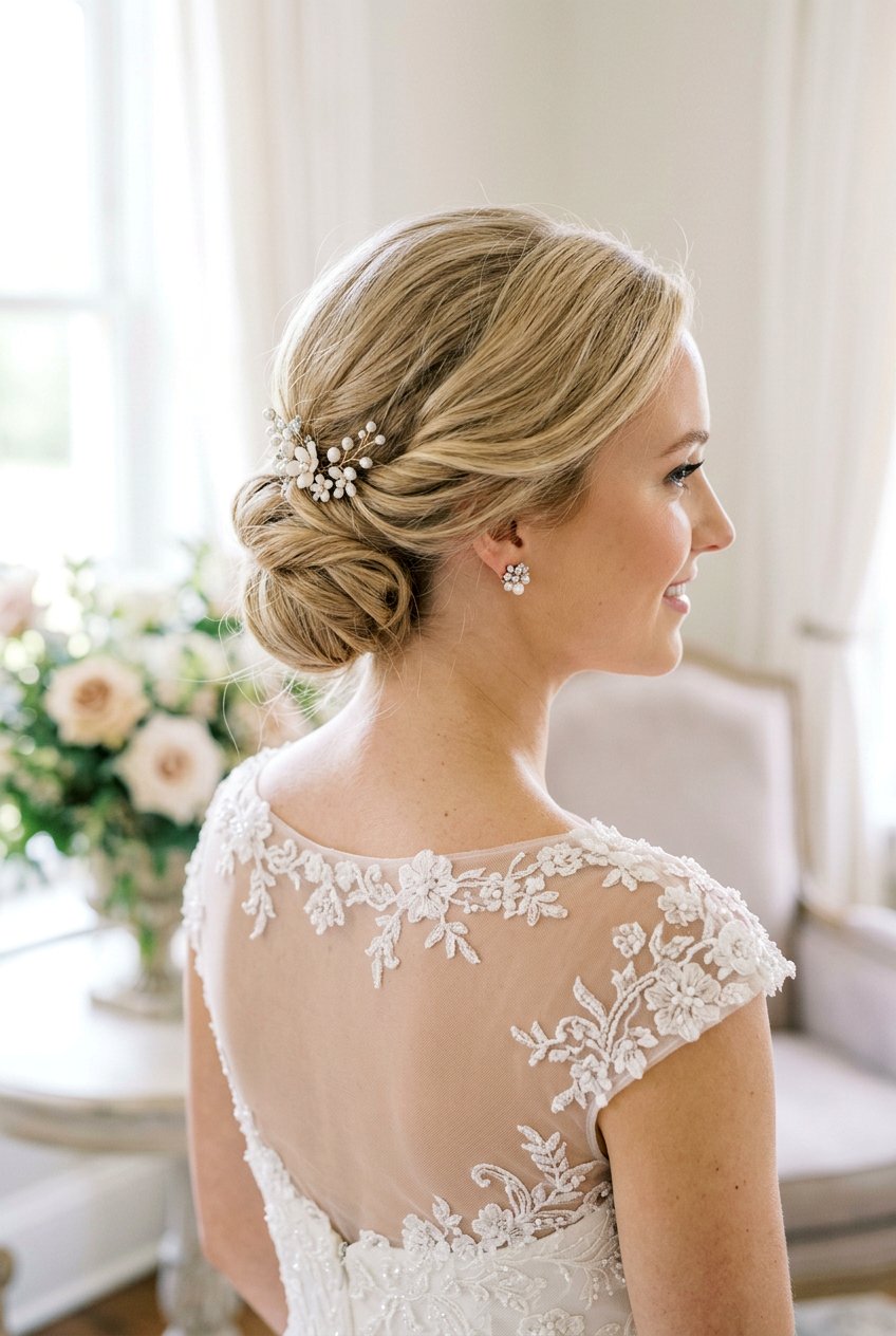 20 Modern Bridal Chignon Styles for Your Perfect Wedding
