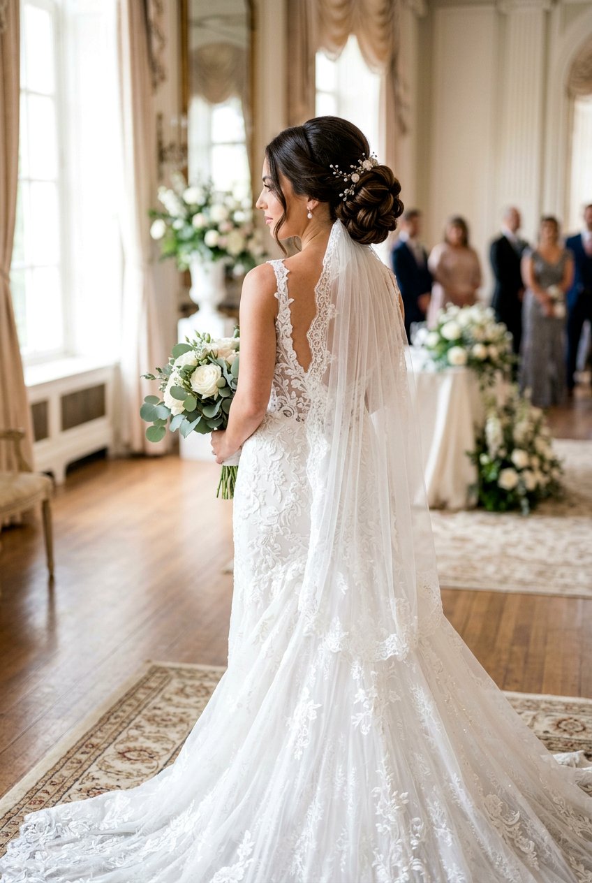 Bridal Chignon For Long Hair - 20 classic bridal chignon - 20 classic bridal chignon