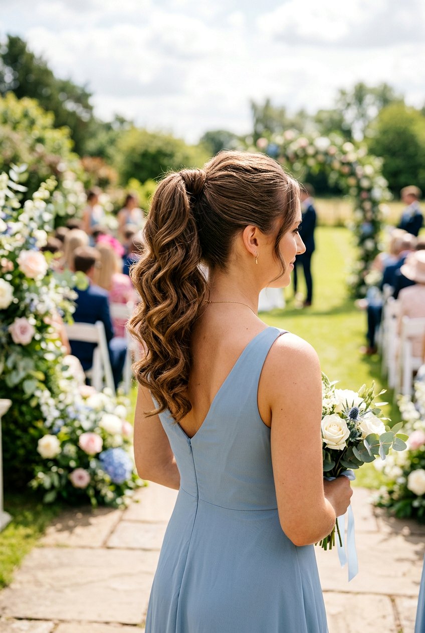 Bridesmaid Ponytail With Curls - 20 bridesmaid hairstyles with curls - 20 bridesmaid hairstyles with curls