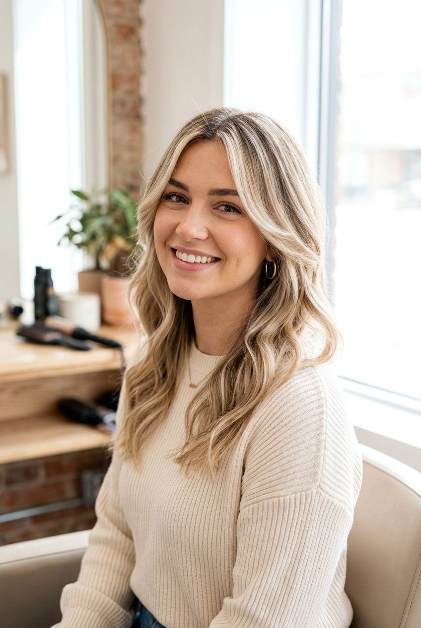 Bright Beige Blonde Balayage On Medium Hair - 20 bright blonde balayage ideas - 20 bright blonde balayage ideas