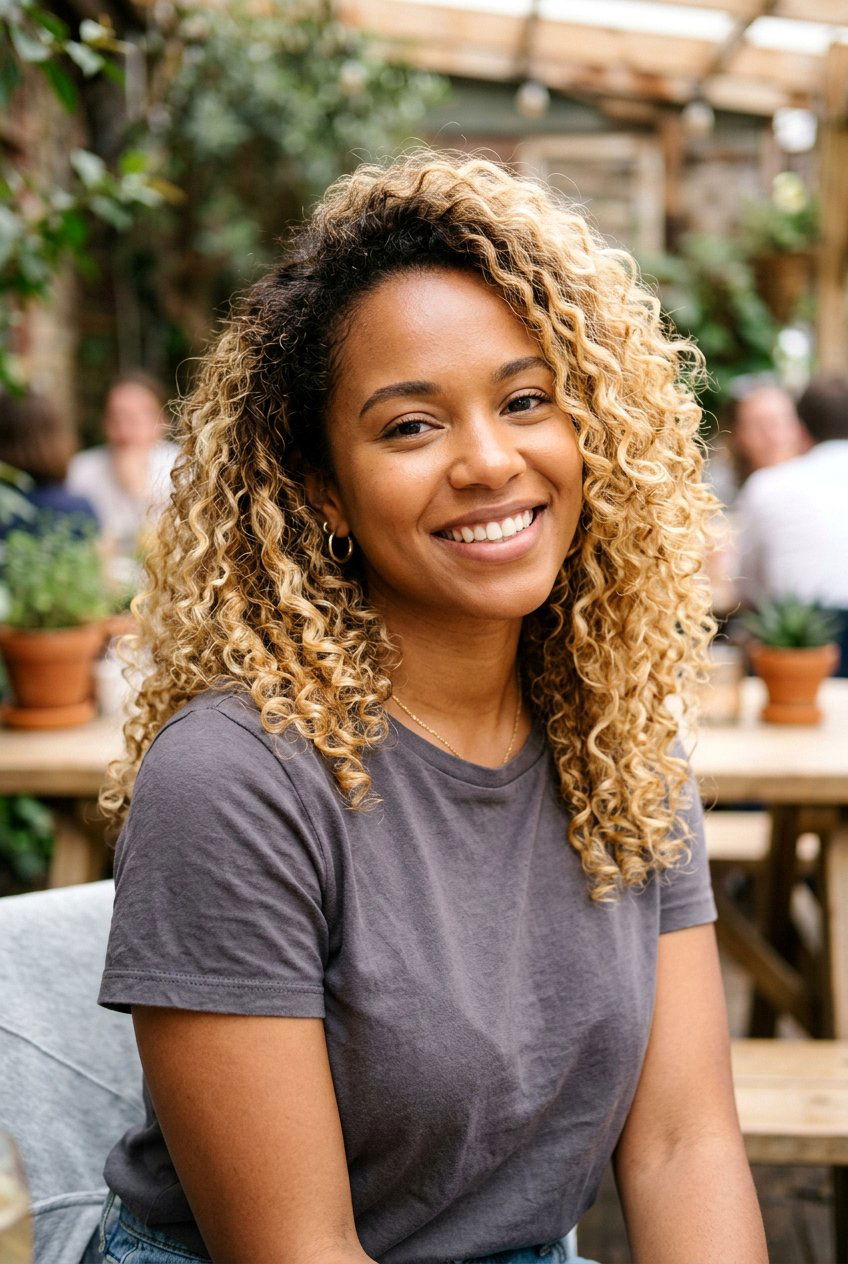 Bright Blonde Balayage On Curly Hair - 20 bright blonde balayage ideas - 20 bright blonde balayage ideas