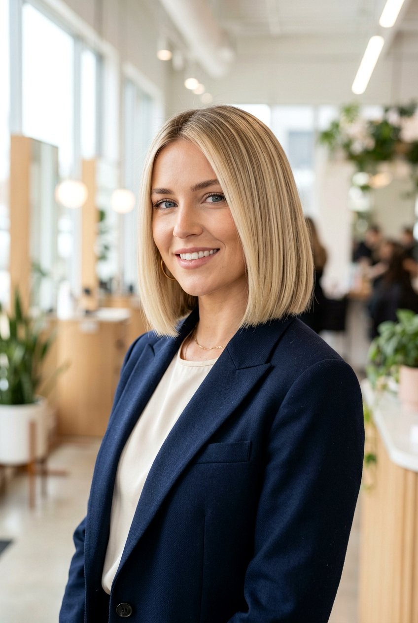 Bright Blonde Balayage On Short Bob - 20 bright blonde balayage ideas - 20 bright blonde balayage ideas