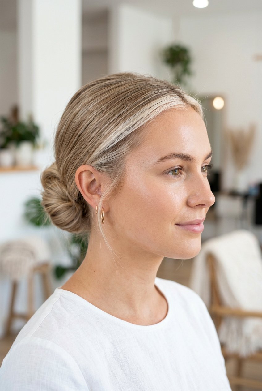 Bright Blonde Hairline Highlights - 20 contour highlights hair - 20 contour highlights hair