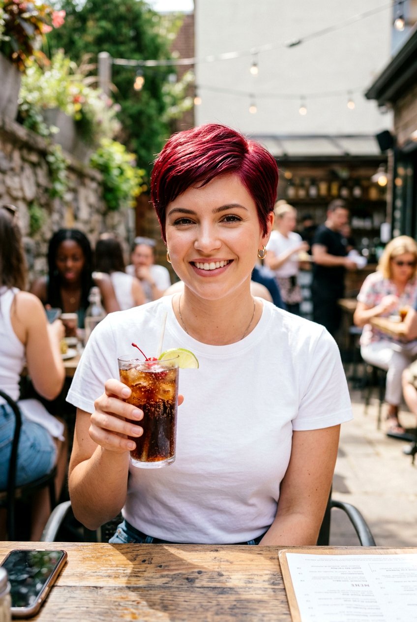 Bright Cherry Coke - 20 cherry cola hair color for brunettes - 20 cherry cola hair color for brunettes