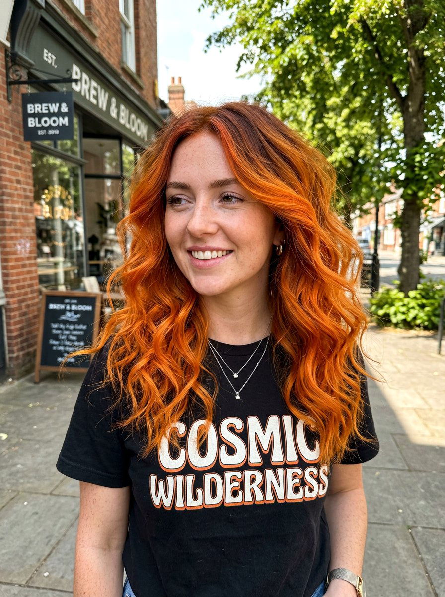 Bright Ginger Balayage - 20 rich ginger balayage - 20 rich ginger balayage