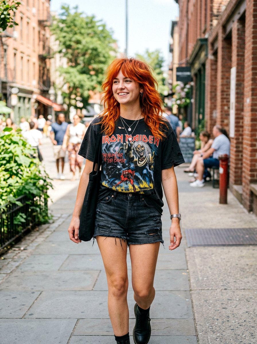 Bright Poppy Red Gloss Wolf Cut - 20 red gloss hair color ideas - 20 red gloss hair color ideas