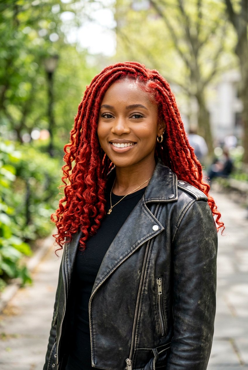 20 Stunning Faux Locs With Curly Ends for a Gorgeous Look