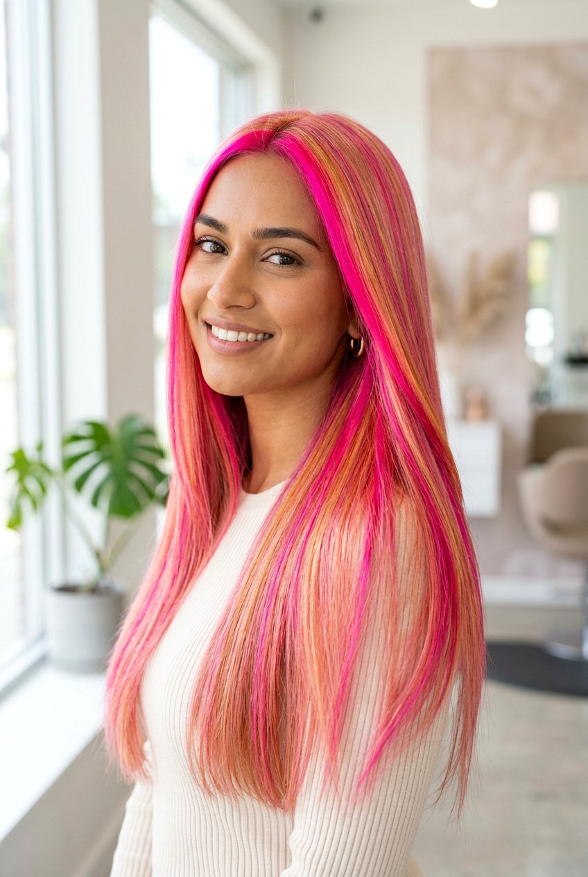 Bright Rose Gold - 20 rose gold hair color - 20 rose gold hair color