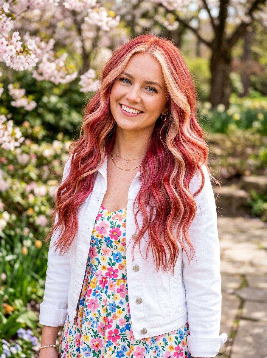 Bright Strawberry Blonde Balayage - 20 spring strawberry blonde balayage - 20 spring strawberry blonde balayage