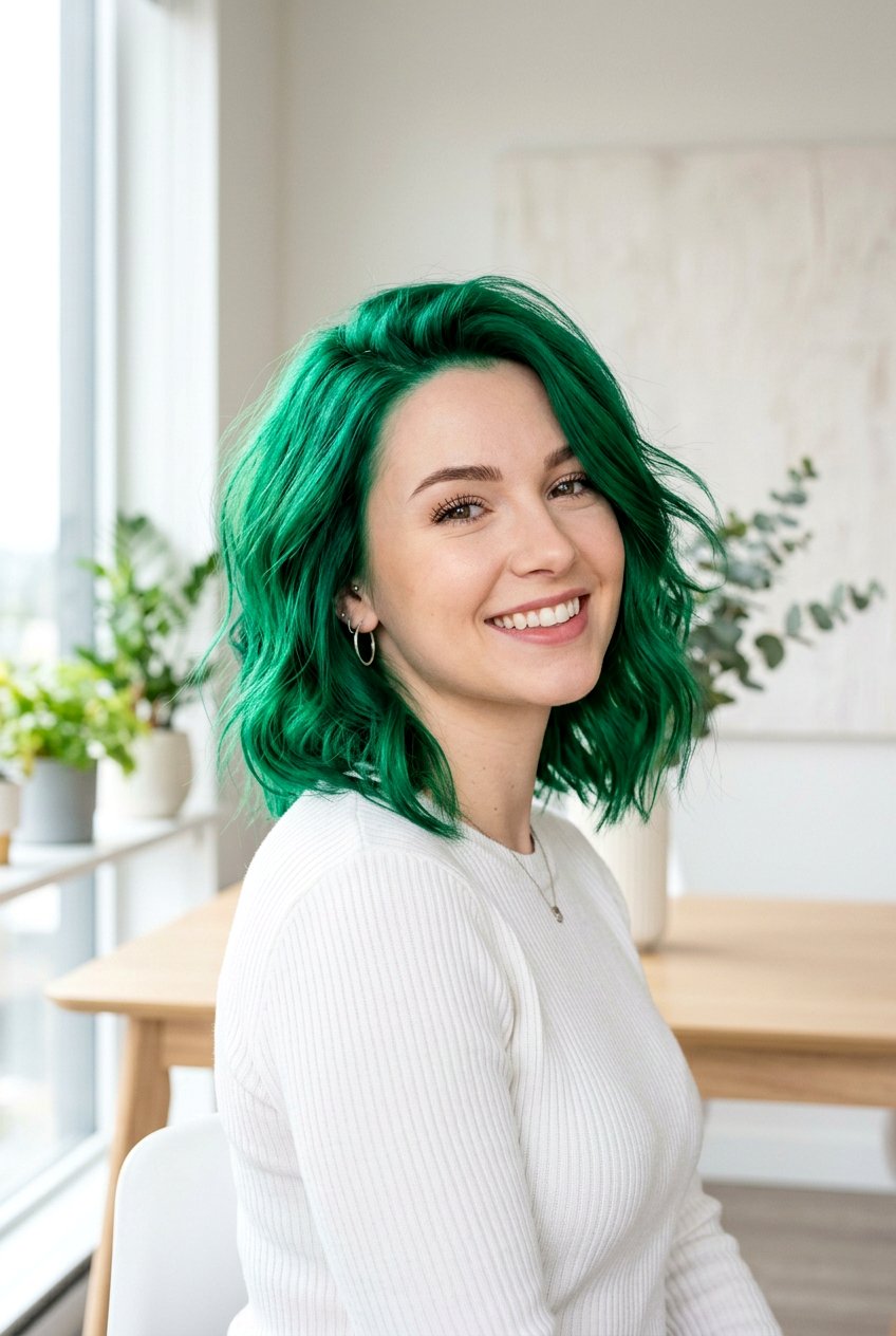 Bright emerald green hair - 20 emerald green hair color - 20 emerald green hair color