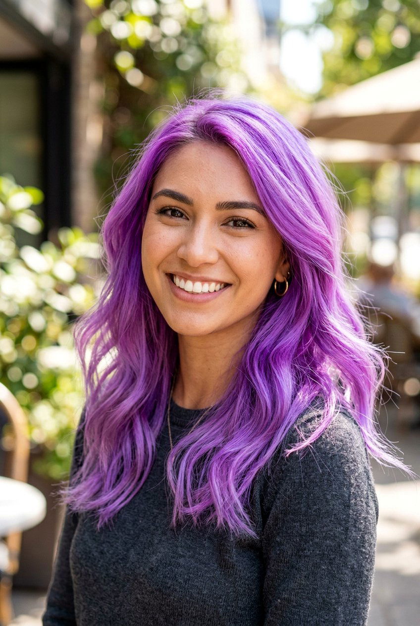 Bright lilac hair - 20 lilac hair color ideas - 20 lilac hair color ideas