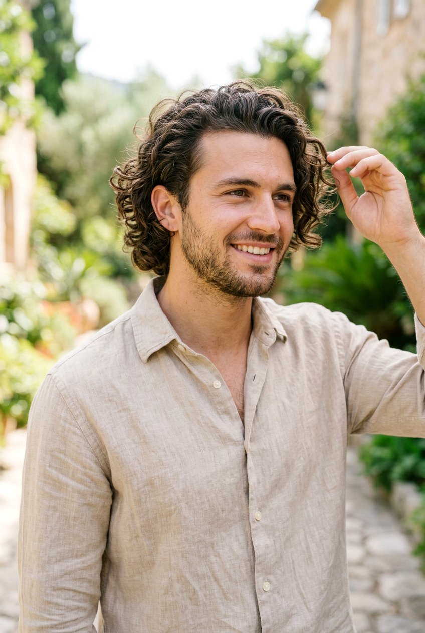 Bro Flow Curly Hair - 20 men haircut ideas for curly hair - 20 men haircut ideas for curly hair