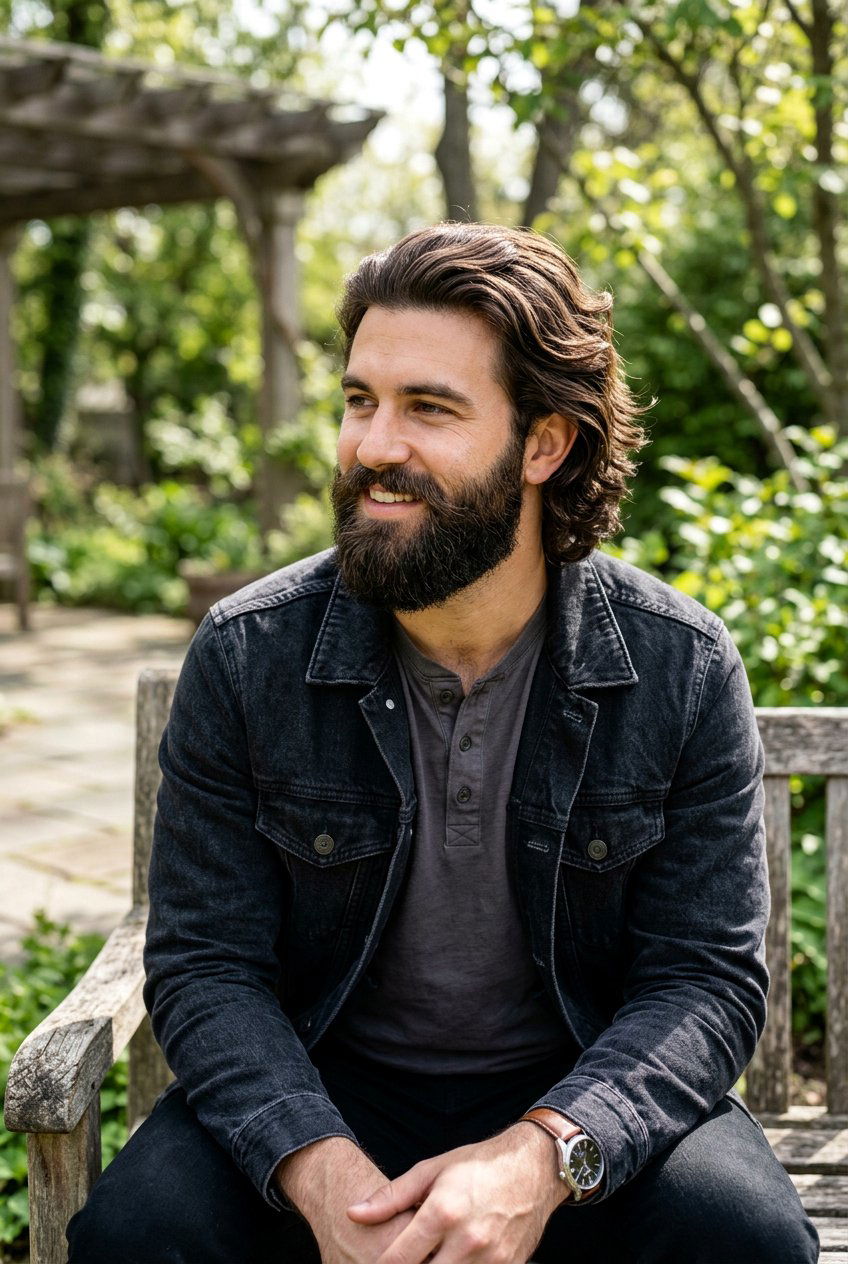 Bro Flow With Beard - 20 bro flow haircut - 20 bro flow haircut