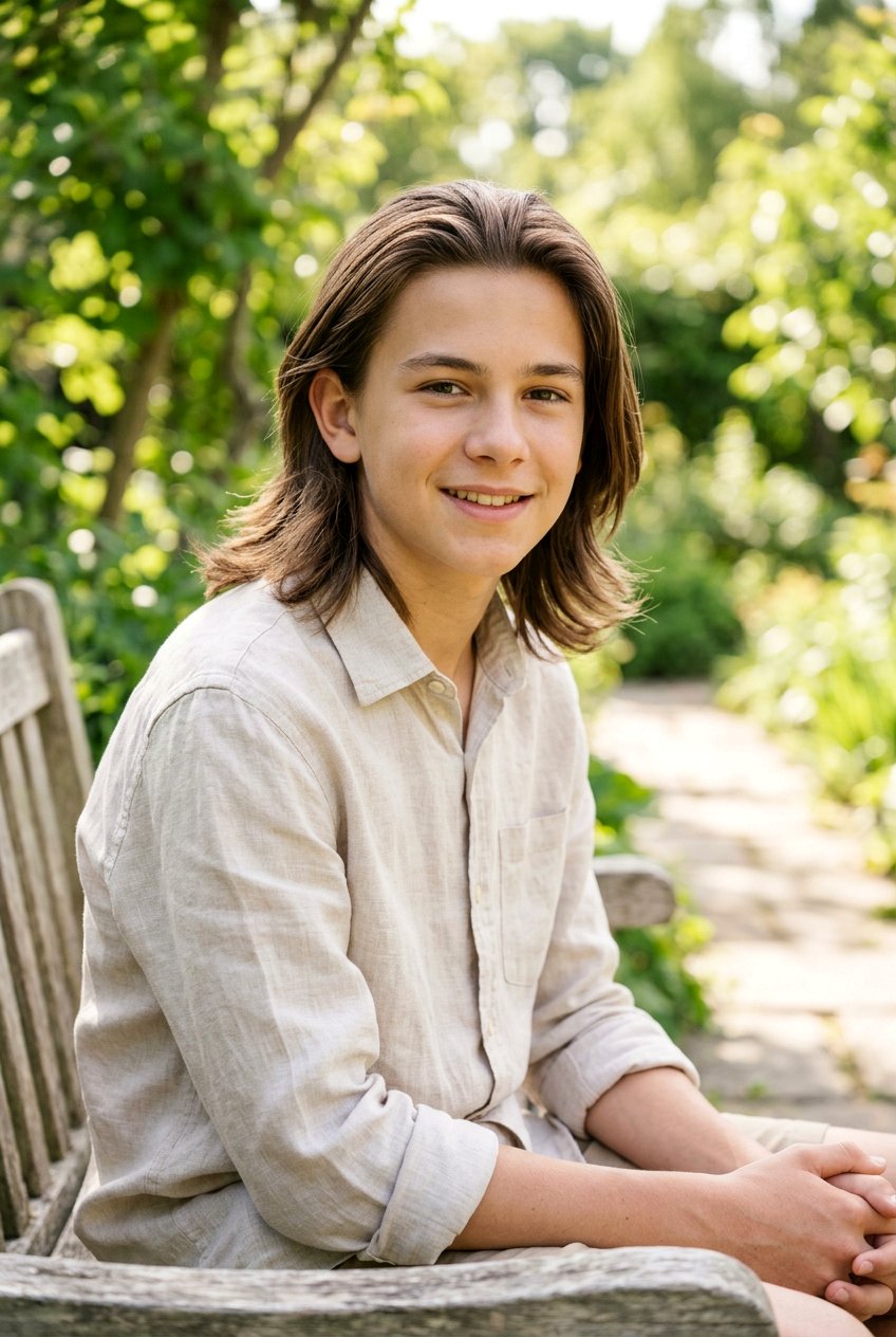 Bro Flow - 20 long haircut for boys with straight hair - 20 long haircut for boys with straight hair