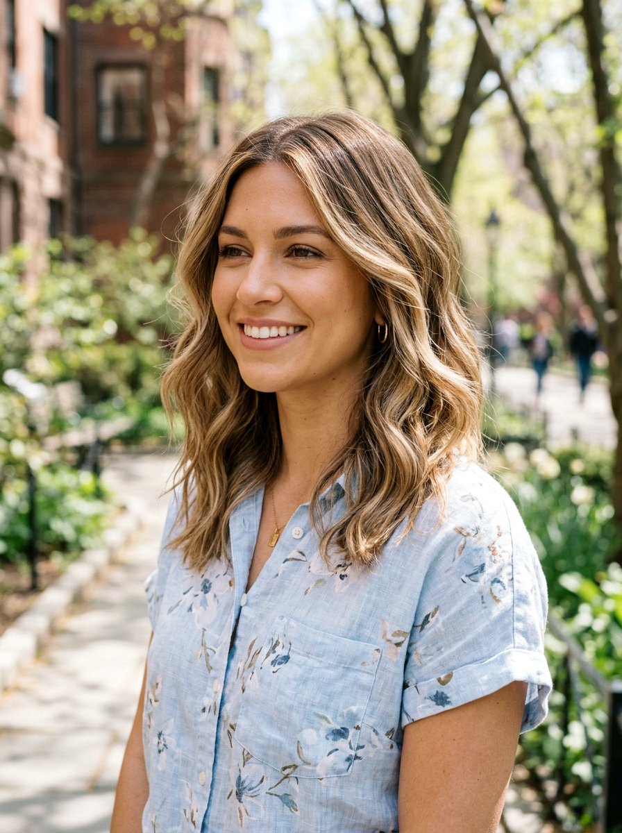 20 Spring Balayage for Brunettes: Fresh Looks to Try Now